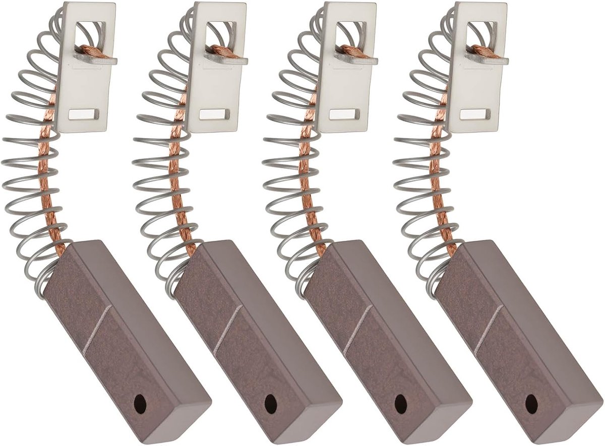 SnelShoppen - 4 Stuks Metaal Dynamo Borstels A647X50870 23x8x5mm Voor Mitsubishi IR IF Alternatoren - Duurzaam en Gemakkelijk Te Installeren