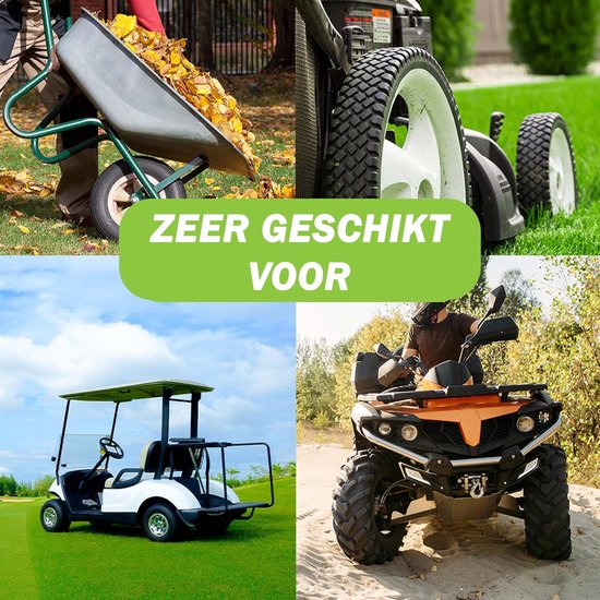 Bandenreparatieset - Lekke band reparatie - Auto onderhoud - 9-delige set - 10 cm koorden - Groen — afbeelding 2