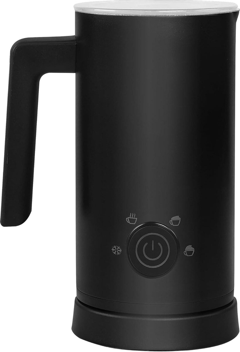 Elektrische Melkopschuimer - Automatische Opschuimer - Warme Dranken Maken - 4-in-1 Functie - 300 ml Capaciteit - Roestvrij Staal