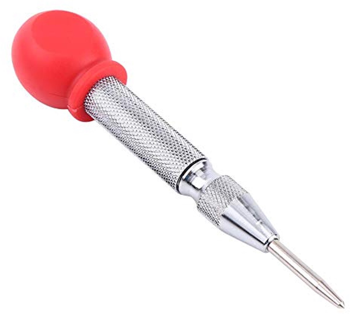 SnelShoppen - Automatische Center Punch met HSS Tip - Metaalbewerkingsgereedschap voor Precisie Markeren - Slagloos en Duurzaam