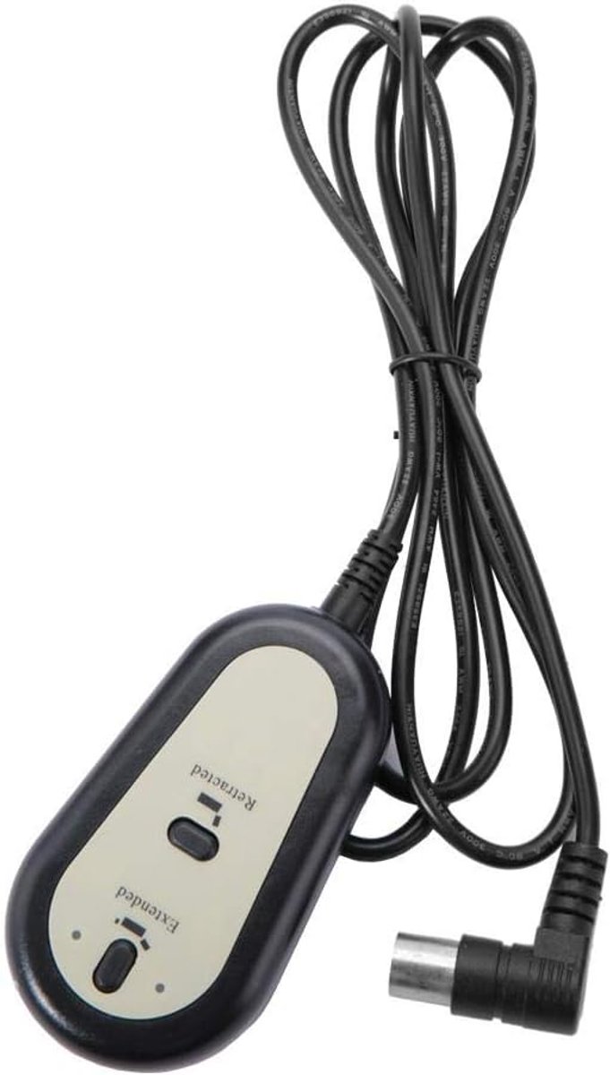 SnelShoppen - Button afstandsbediening ABS handschakelpaneel 5A voor elektrische relaxfauteuils en tilliftstoelen - Eenvoudige installatie, 2 knoppen,