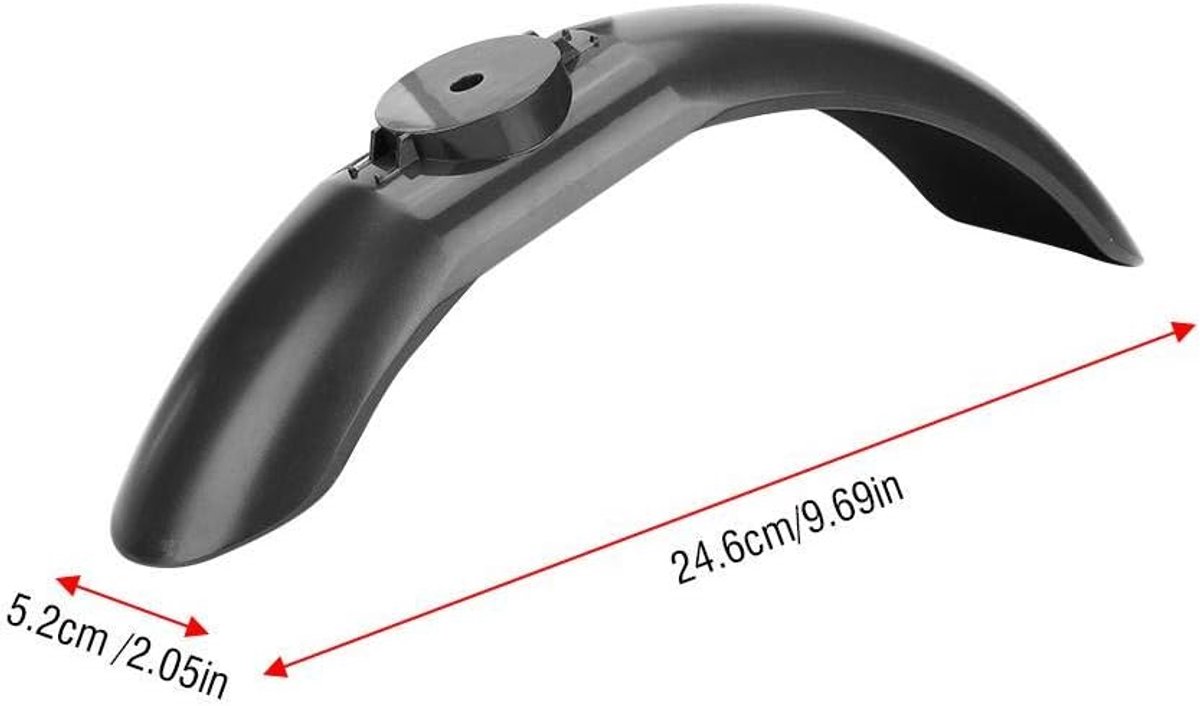 SnelShoppen - Scooter Voorvork Spatbord Duurzaam ABS PC Vervangingsonderdeel Geschikt voor Elektrische Scooter Xiaomi Mijia M365