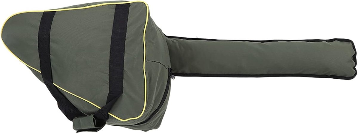 SnelShoppen - Chainsaw Bag - Waterdichte Motorzaag Tas - Opbergzak Houtbewerking - Oranje Groen - Duurzaam Oxford Stof - Handige Rits - Lichtgewicht e