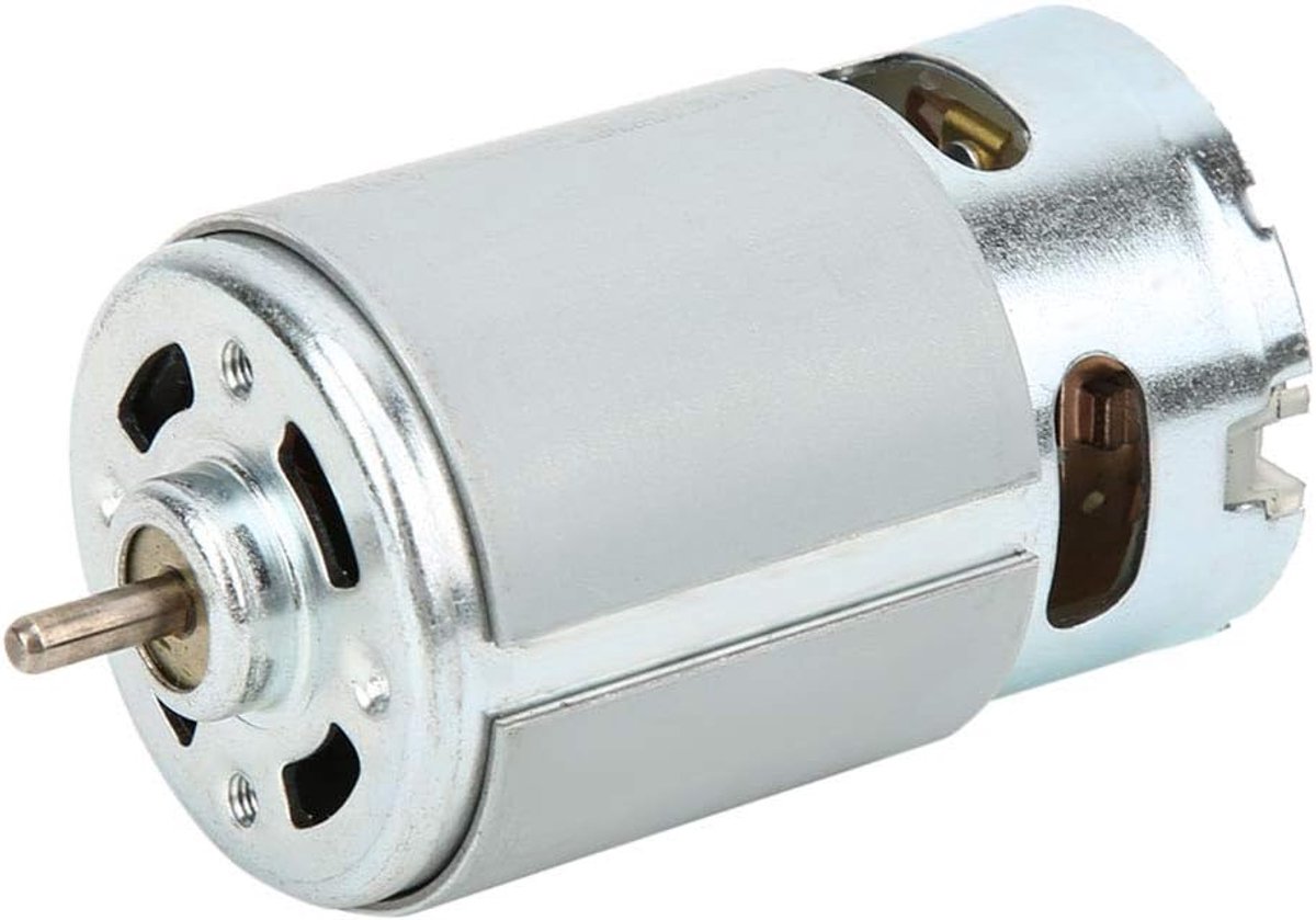 SnelShoppen - RS-550 Micro Motor DC 12-24V 22000 RPM - Elektrische Motor voor Accuboormachines, Schroefmachines, Modelbouw en Meer