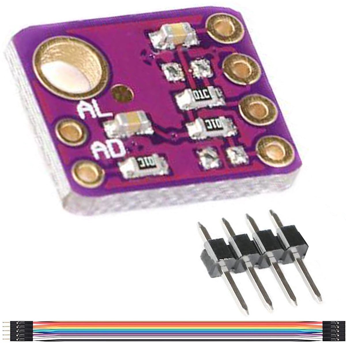 SnelShoppen - SHT31 Temperatuur en Vochtigheid Sensor Module - Digitale Uitgang - IIC I2C Interface - 2.5V-5V Voeding - Inclusief Male en Female Dupon