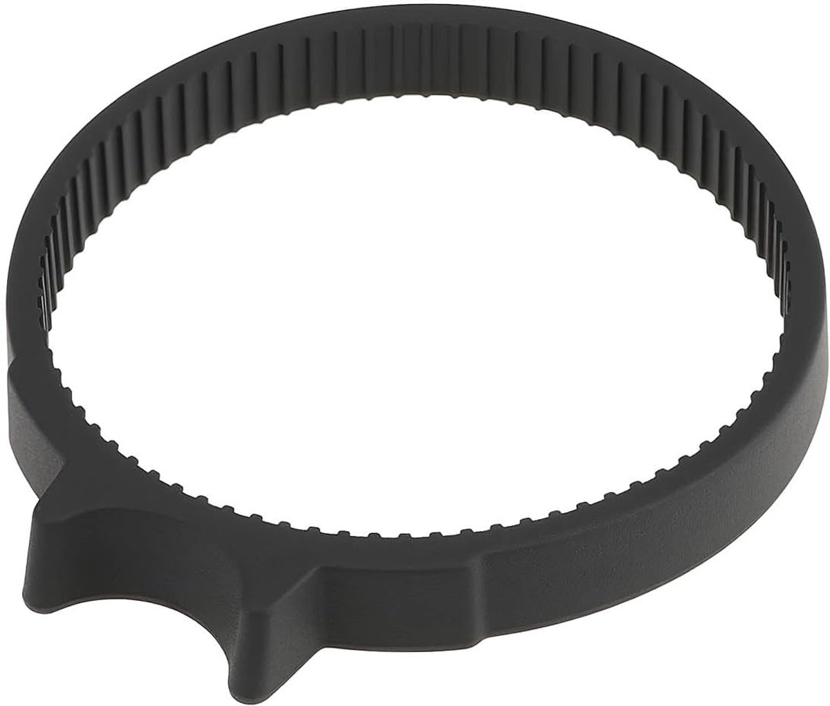 SnelShoppen - 360° Draaibare Lens Focus Gear Ring S (44-57mm) voor Digitale SLR Camera Lenzen, Weerbestendig, Elastisch Rubber, Zacht en Flexibel