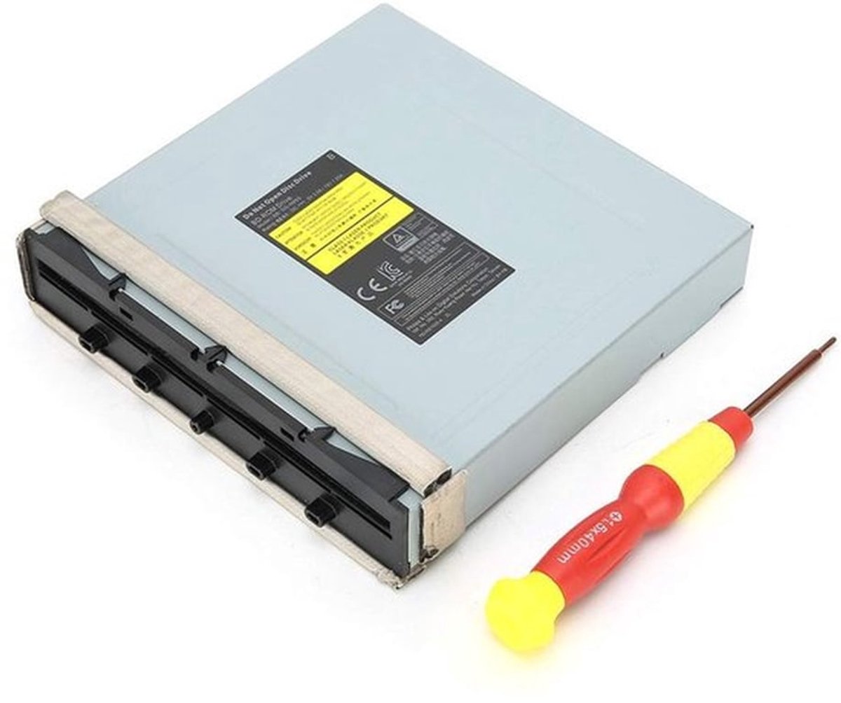 CD-Stuurprogramma Professionele Productie - Vervanging Blu-Ray/DVD - Corrosiewerend - Stabiele Prestaties - Inclusief Schroevendraaier - Duurzaam Metaal/ABS - Dvd-speler