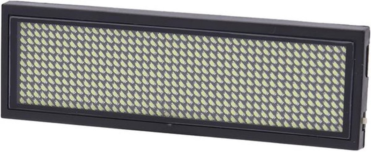 Oplaadbare en Programmeerbare Scroll Display Naam Badge met Gegevenskabel voor Stations, Luchthavens en Winkels