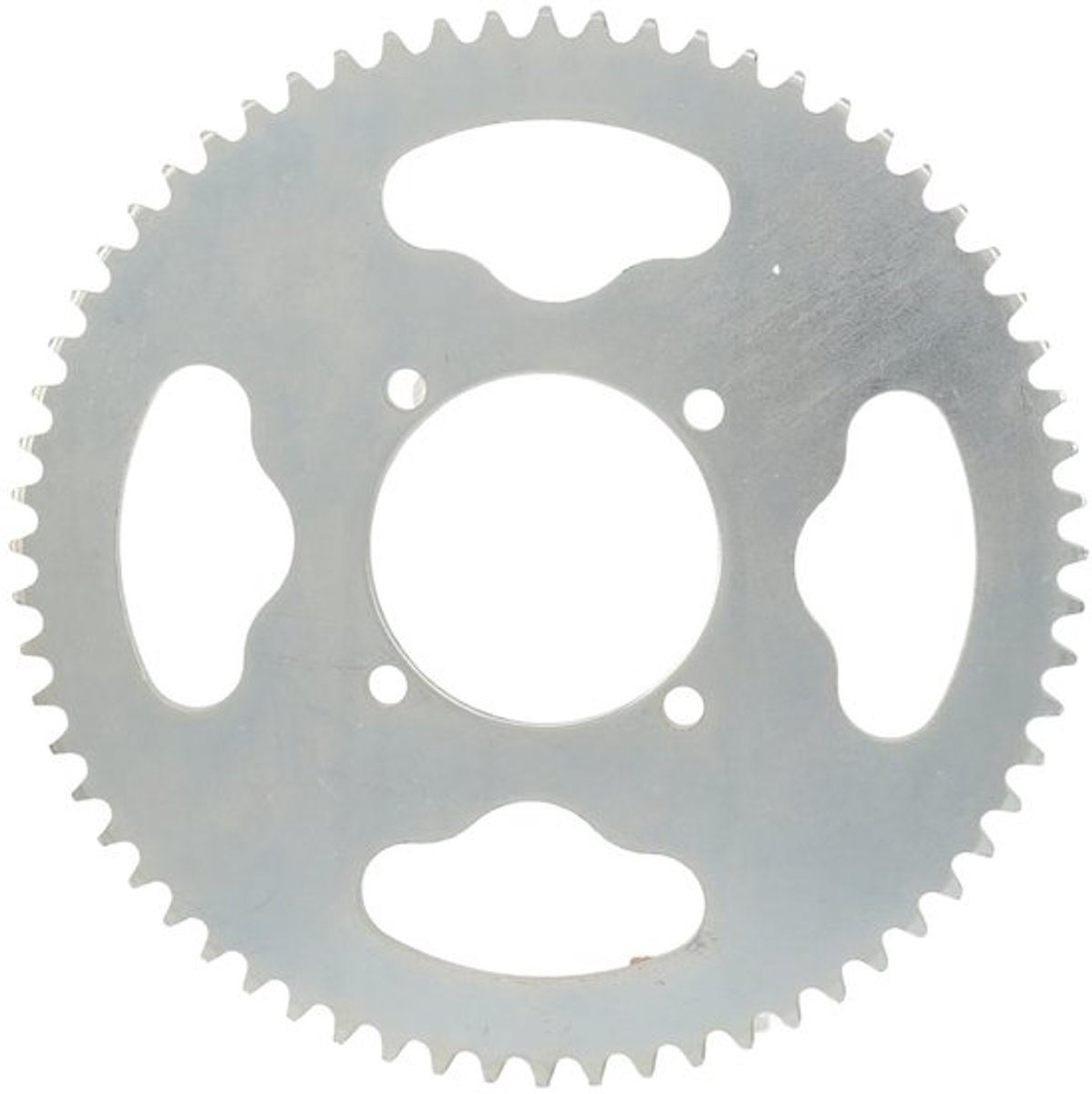 Achtertandwiel 64T T8F Kettingwiel 54mm met 4 Gaten van Staal voor Mini Motorfietsen, ATVs en Karts, Geschikt voor 47cc en 49cc Motoren