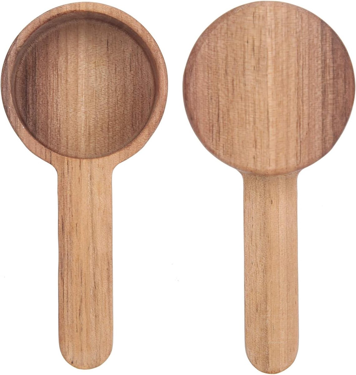 Houten Theelepel voor Keuken - Maatlepel met Korte Handgreep - Perfect voor Koken en Bakken (8g)