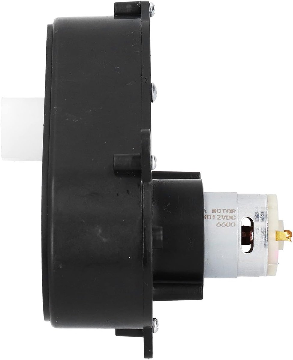 SnelShoppen - RS380 12V Motor voor Elektrische Speelgoedauto's - Vervangingsonderdeel Versnellingsbak - Laag Geluid, Hoge Efficiëntie, 6600rpm - Compa