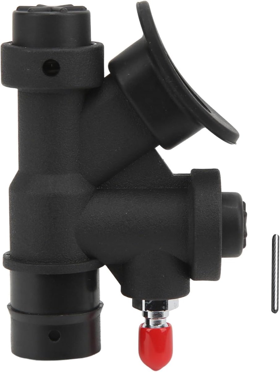 Scuba inflator 45 graden - universeel nylon - vervangingsventiel - verhoogt duikveiligheid - ShopVlot