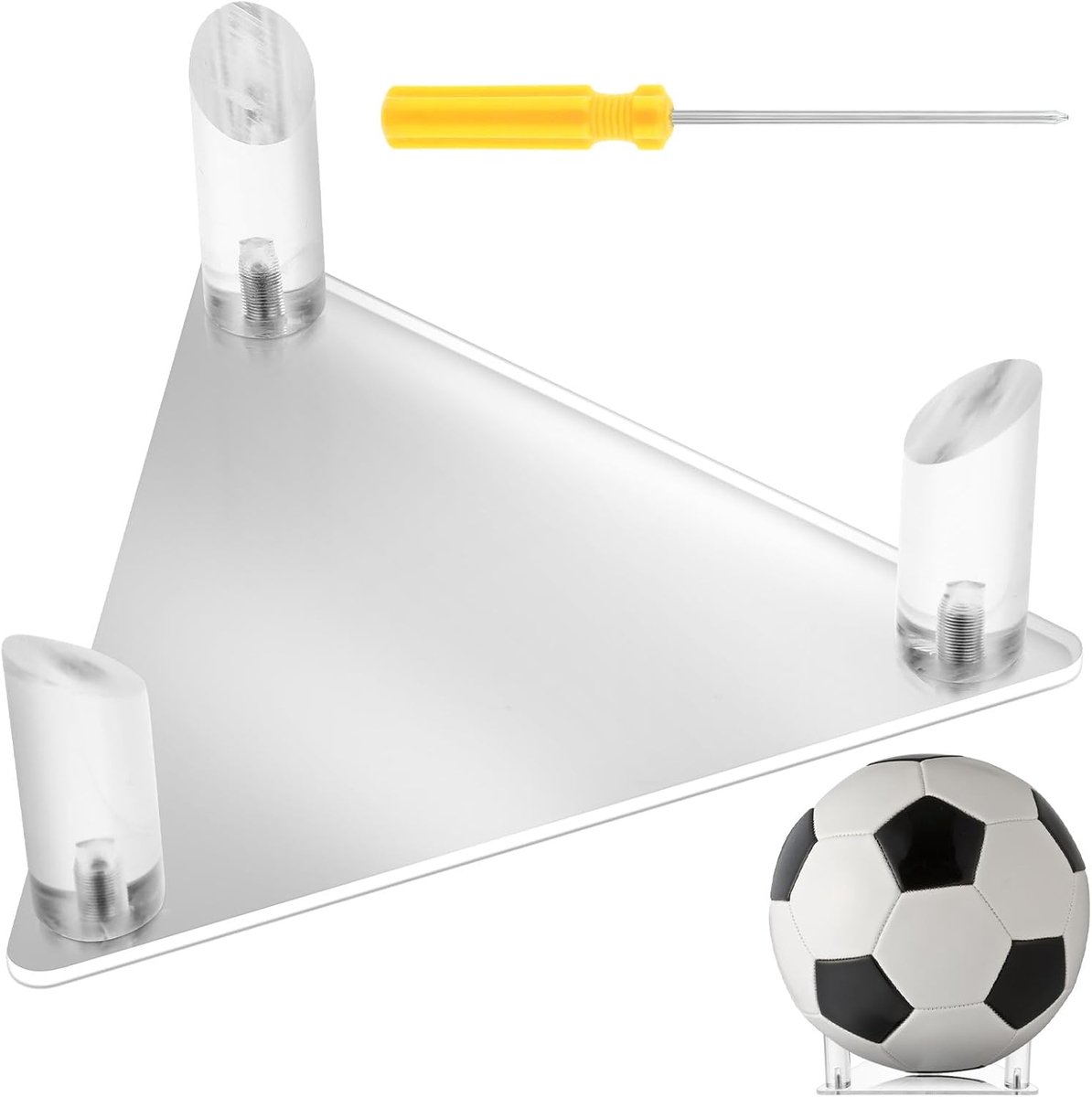 Acryl balhouder, balhouder, baldisplay, standaard, basketbal