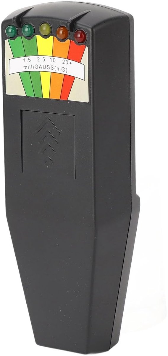 SnelShoppen - Draagbare Magnetische Jacht Detector - Psychische Elektromagnetische Tester - EMF Straling Meter - Snelle Reactie - 5 Detectie Indicator
