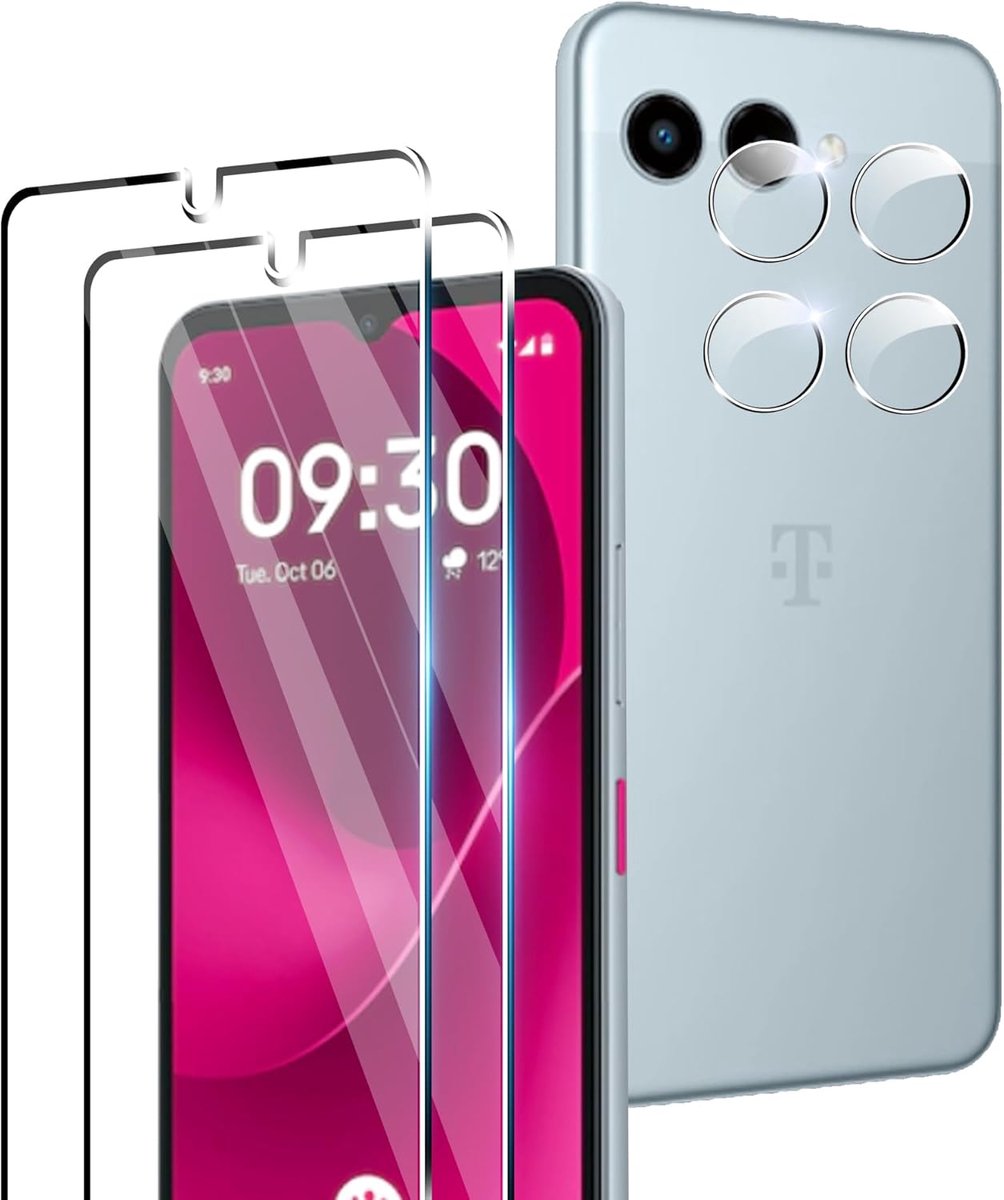Pantserglas voor Telekom T Phone 3 - Beschermfolie - 9H Hardheid - Anti-kras en waterdicht - ShopVlot