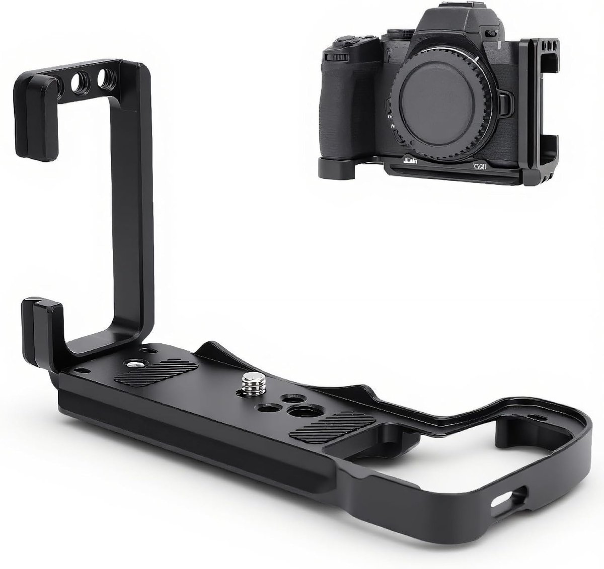 SnelShoppen - Camera L-beugel met Snelontgrendelingsplaat voor Z50 II - Stabiele Ondersteuning - Verticale en Horizontale Schakeling - Compatibel met