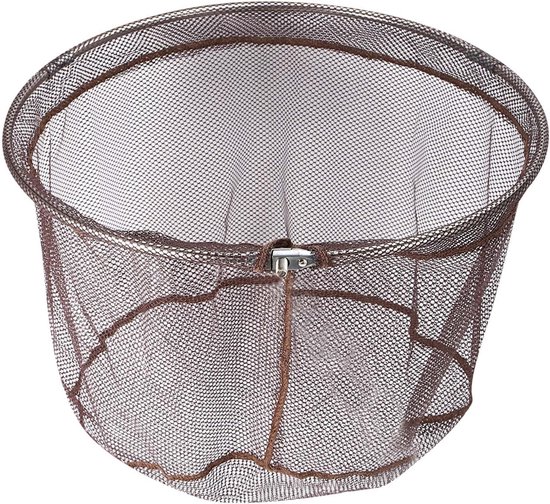 Visnet Hoofd - Schepnet Vangnet - Vissen Vangen - Sneldrogend Gaas - 40 cm Diameter - Zwart — afbeelding 4