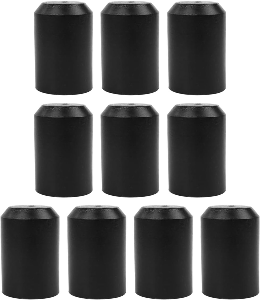 SnelShoppen - 35mm Warmte Krimp Tubing Caps - Waterdichte Isolatie Bescherming - Pack van 10 - Ideaal voor Kabel Eind Isolatie en Elektrische Toepassi