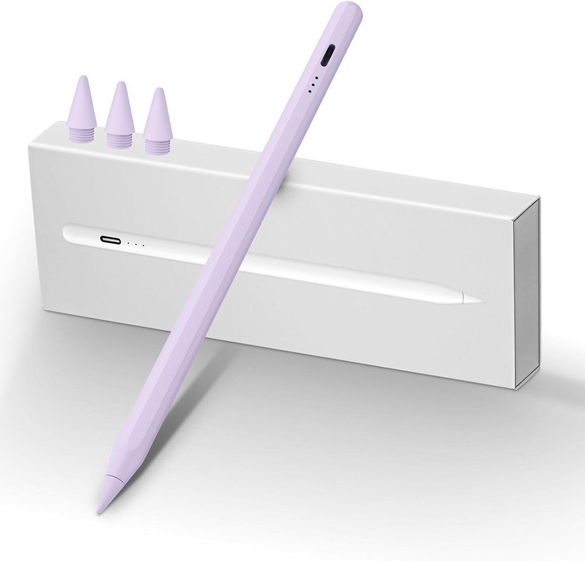 SnelShoppen - MEKO Pen voor iPad 2018-2025 - Snellaadpen met 13 minuten opladen, Handpalmafwijzing, Geschikt voor iPad 6-11, Air 3-5°, Mini 5/6°, Pro