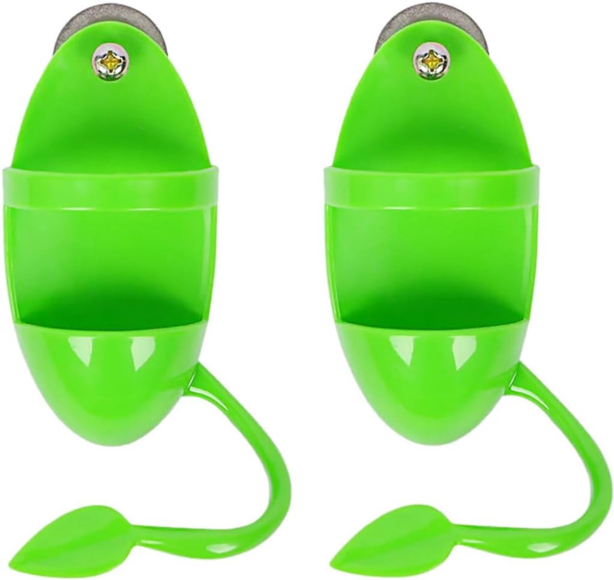 Allecto plus - Voederstation voor papegaaien - 2 stuks - Voedingsdoos voor vogelvoer - Groente en fruit container