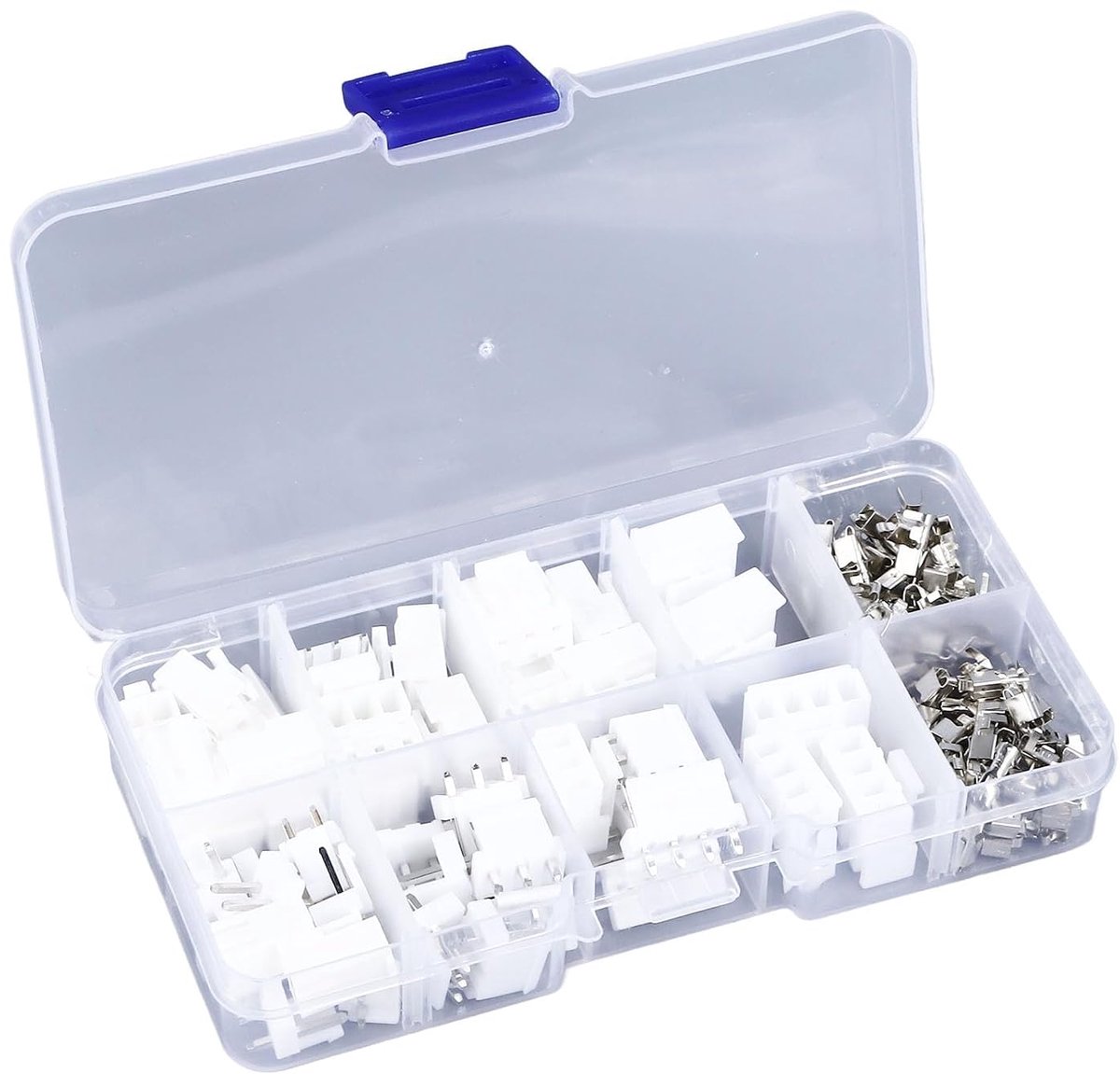 SnelShoppen - JST VH3.96 120 Stuks Connector Set, Schroefklemmen Blok Connector Set, 3.95mm 2P-4P Huizing Connector voor Elektronische Verbinding