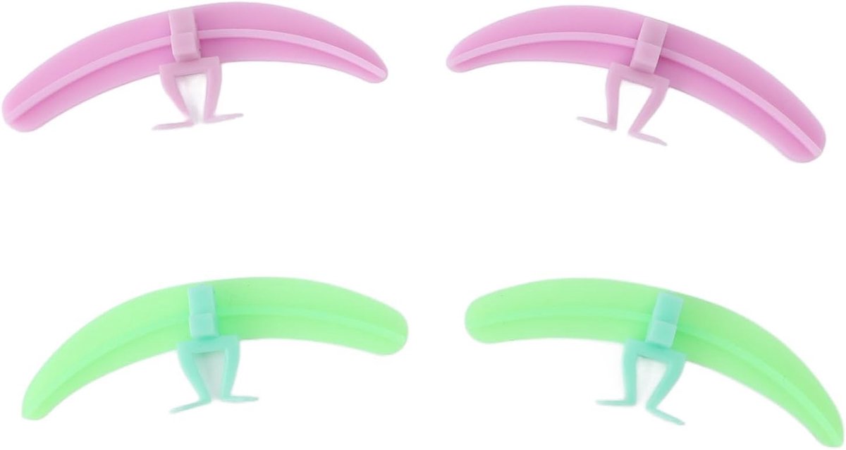 SnelShoppen - Eyelash Isolation Aid Set - 2 Stuks Silicone Herbruikbare Wimper Separator voor Wimperextensions - Professionele Eyelash Extension Tool