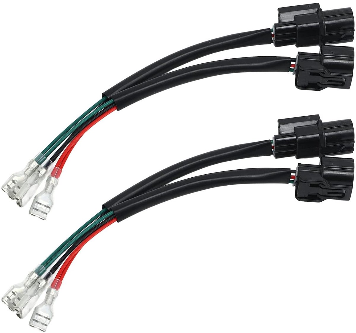 SnelShoppen - 2 Stuks Zwarte TPS Vervangingsharnas voor FE FC Motorfiets Test Instelling Tool Draad Harnas TPS Connector Harnas