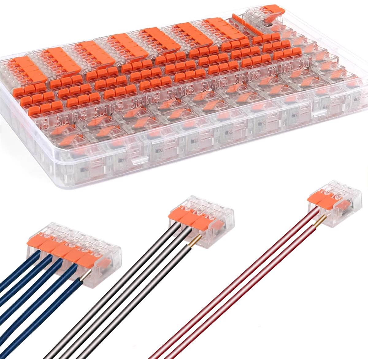 Connection Terminals, Clamps with Control Lever, Cable Connectors, Cable Terminals, Electrical Terminal Blocks - ShopVlot