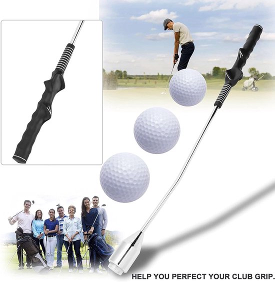 SnelShoppen - Golf Swing Stick Lag Trainer - Warm Up Swing Training Tool voor Verbeterde Grip en Swing Pad - Golf Speed Stick Trainer voor Perfecte Sl van Snelshoppen — afbeelding 3