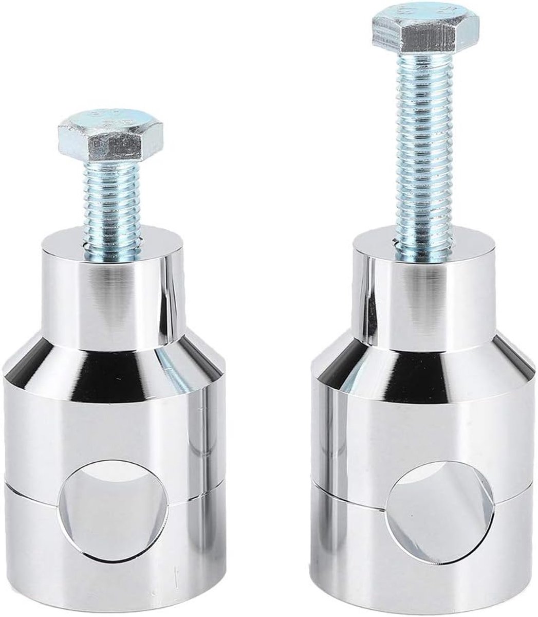 Motorfiets handvat klem 1in - aluminiumlegering - anti-roest - perfecte upgrade voor bobber chopper - ShopVlot