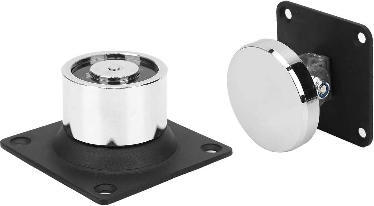 SnelShoppen - Elektrische Magnetische Deurslot, 132.3 Lb Sterke Aanzuiging, Elektronisch Toegangscontrole Slot voor Houten, Metalen, Brandwerende en G