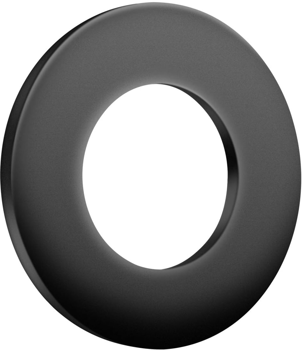 SnelShoppen - Spacers Flat M40 x 72 mm, 1 stuk Spacer Ringen Zwarte Body Ringen Carbon Staal Afdichtschijven voor Schroefdraad Eindschroeven