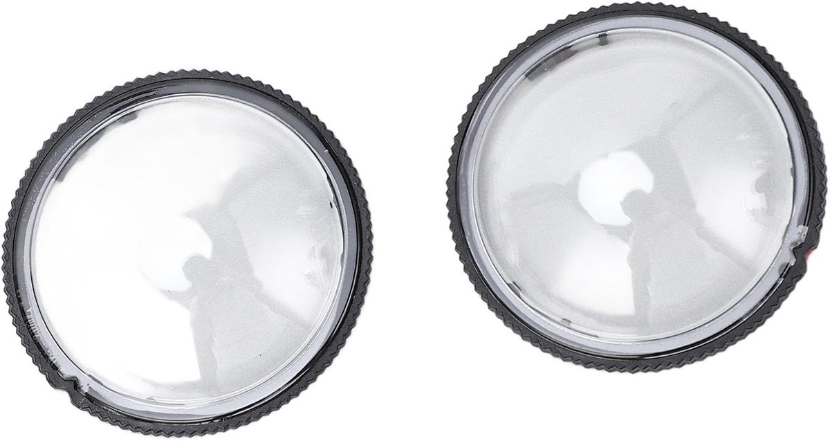 SnelShoppen - Lens Protector voor Insta 360 X4, Dubbele Plastic Lensbeschermers voor Insta 360 One X4 Accessoires, Anti-Kras, HD Beeldkwaliteit