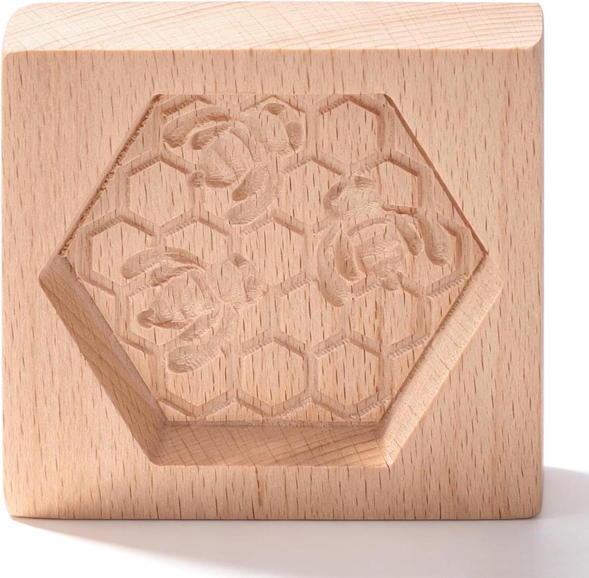 SnelShoppen - Houten Koekjesvorm Beukenhout, Eenvoudig Schoon Te Maken, Glad Oppervlak, Schattige Vorm, Robuuste Bakvorm Voor Koekjes, Taarten, En Mee