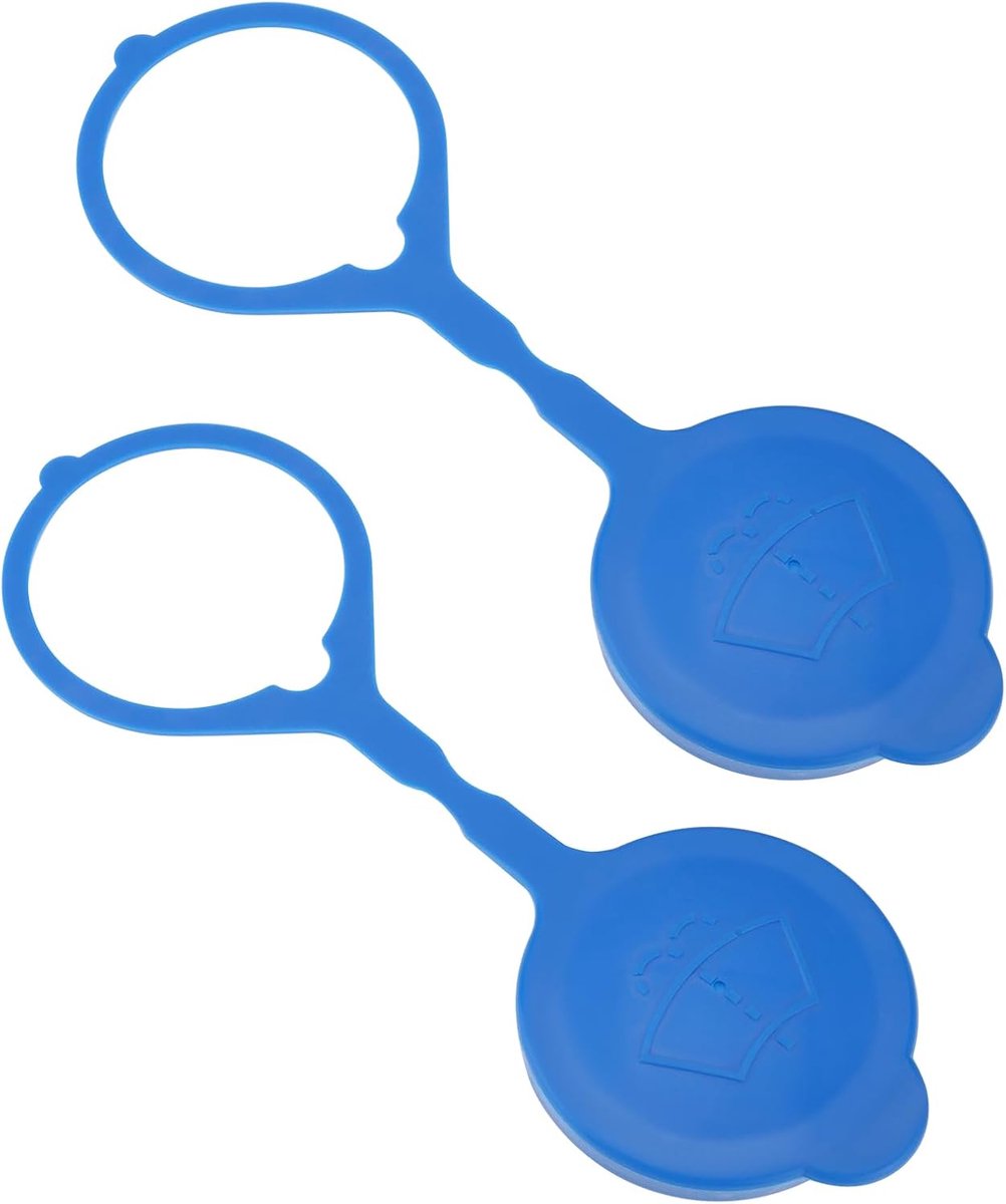 SnelShoppen - 2Pcs Vaatwasser Tankdop Compatibel met TOYOTA YARIS&AURIS Ruitensproei Vloeistof Reserver Tankdop 85316-0D010, 853160D010 - Plastic, Duu
