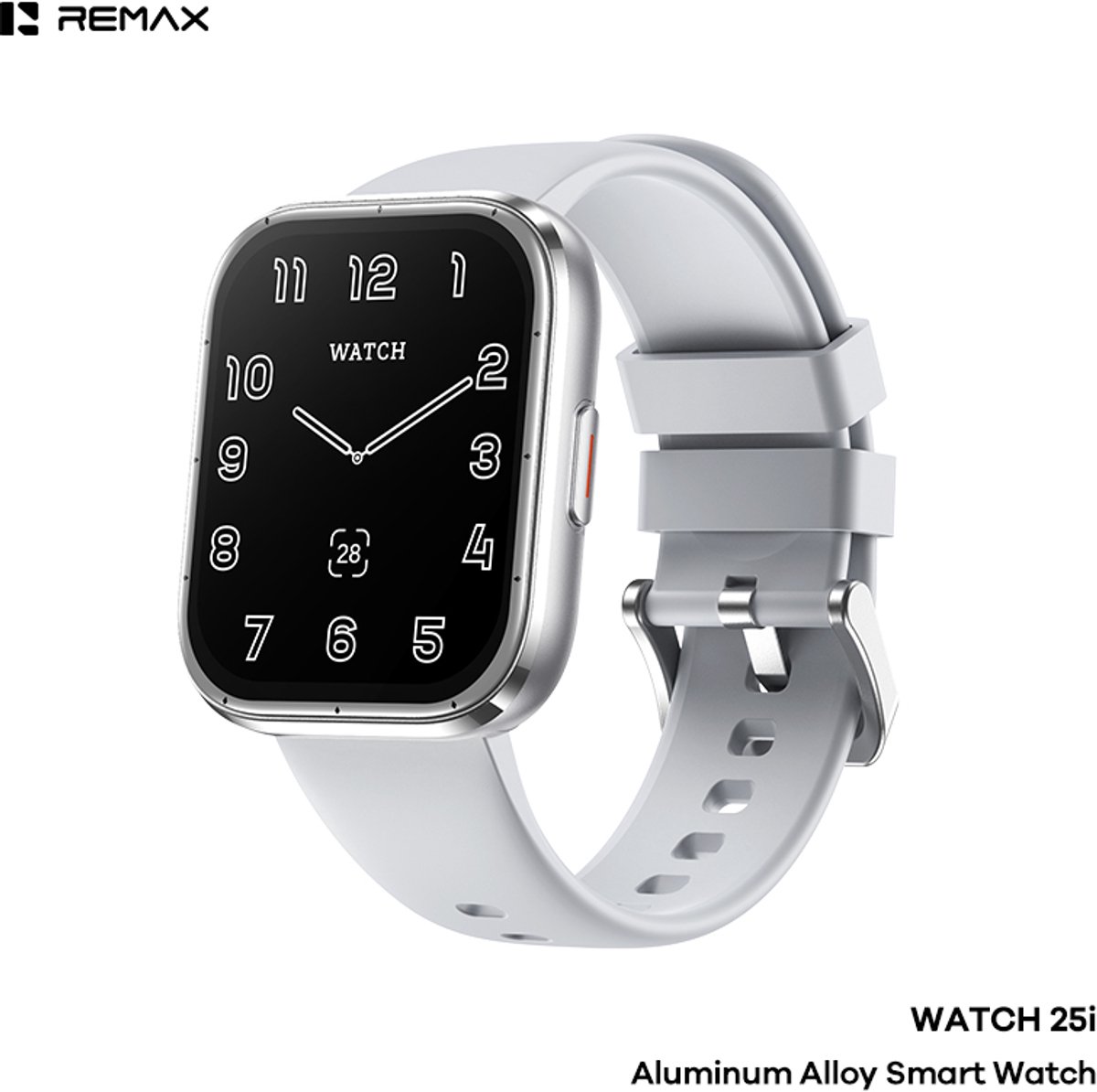 Remax WATCH25i - Smartwatch - Aluminium behuizing - Wit