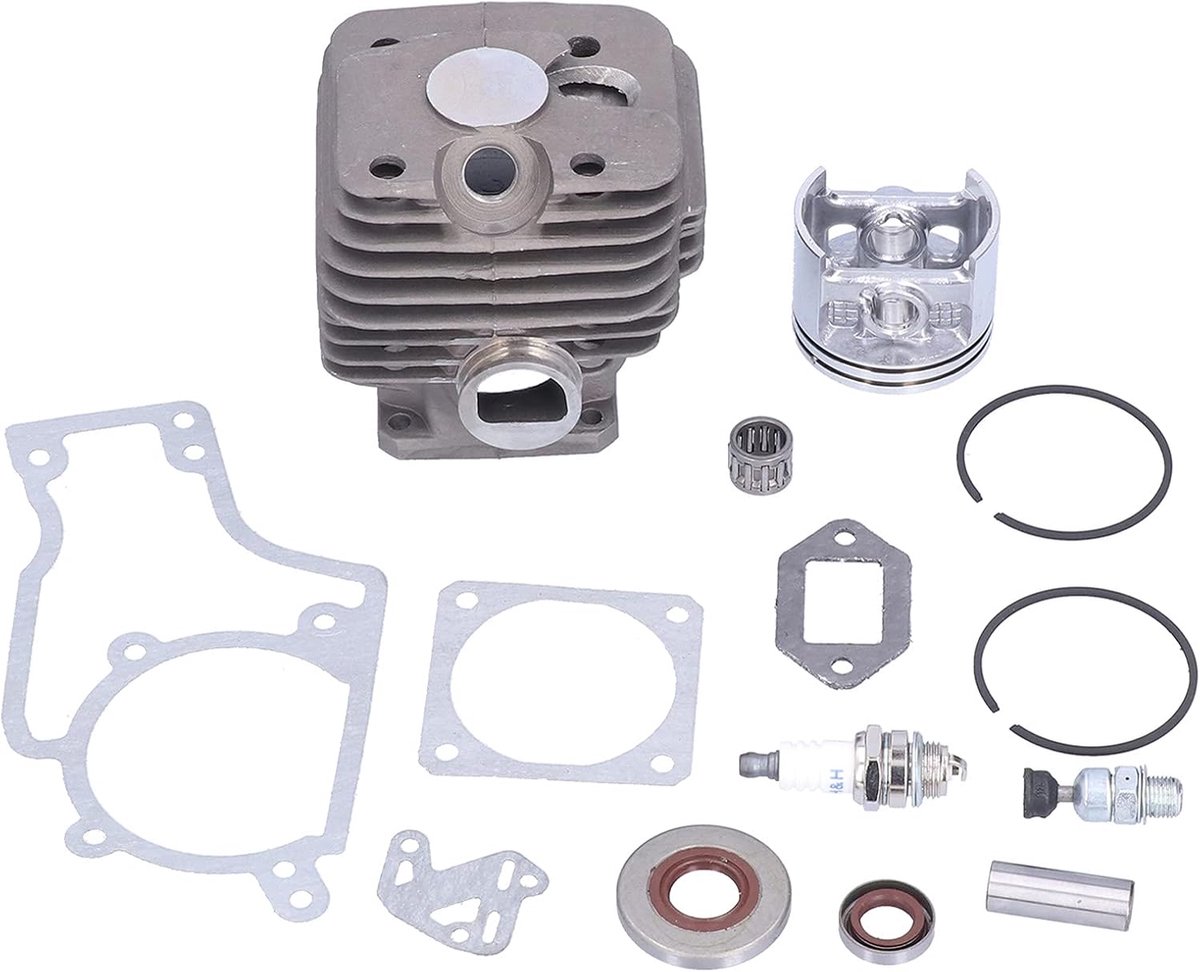 SnelShoppen - Cylinder Piston Dichting Set, Slijtvast Glixal Cilinder Set met Piston, Betrouwbare Piston Cilinder Set voor Heggenscharen, Chainsaw, Tu