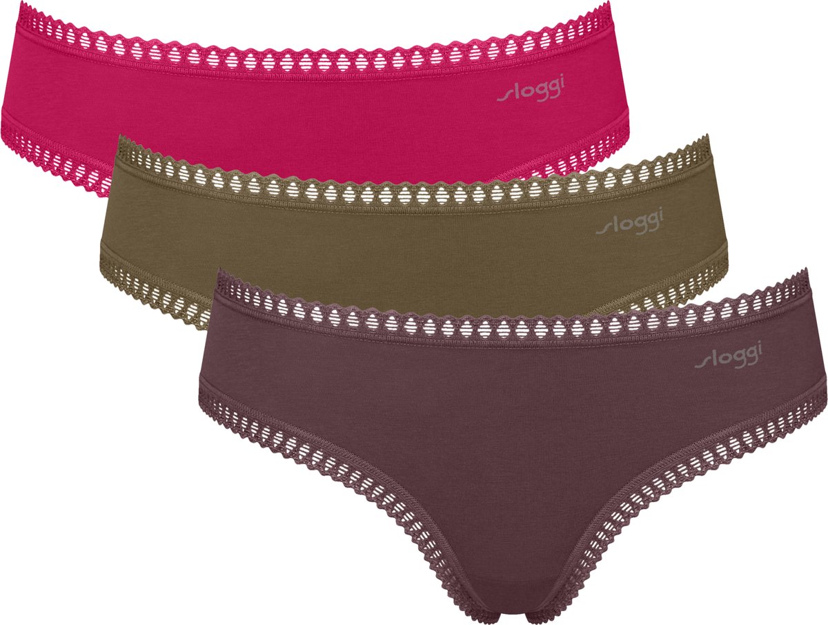 Sloggi Go Crush Dames Hipster Multi 3-Pack