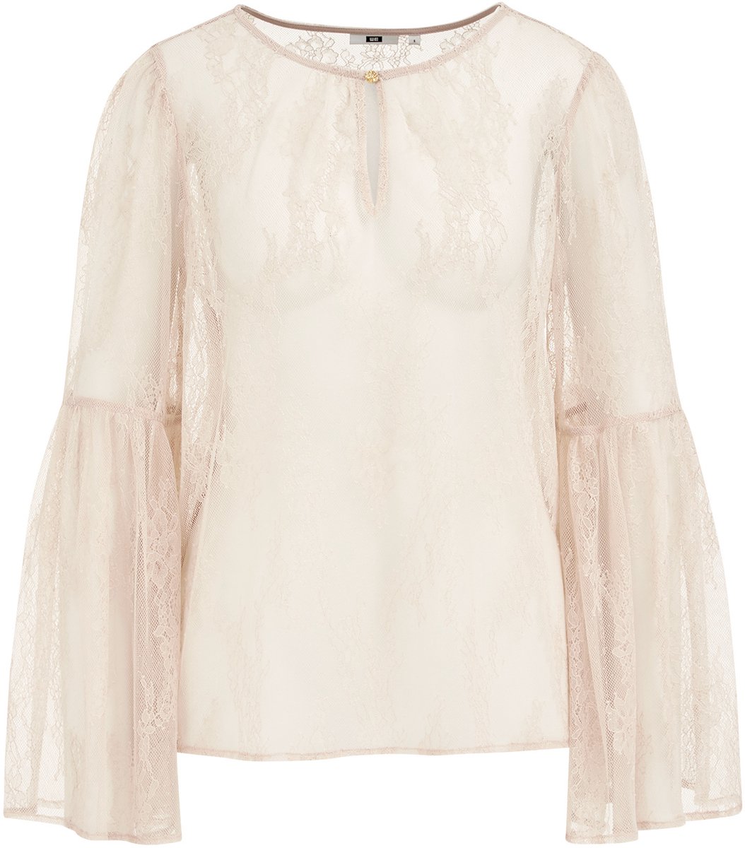 WE Fashion Dames blouse van kant