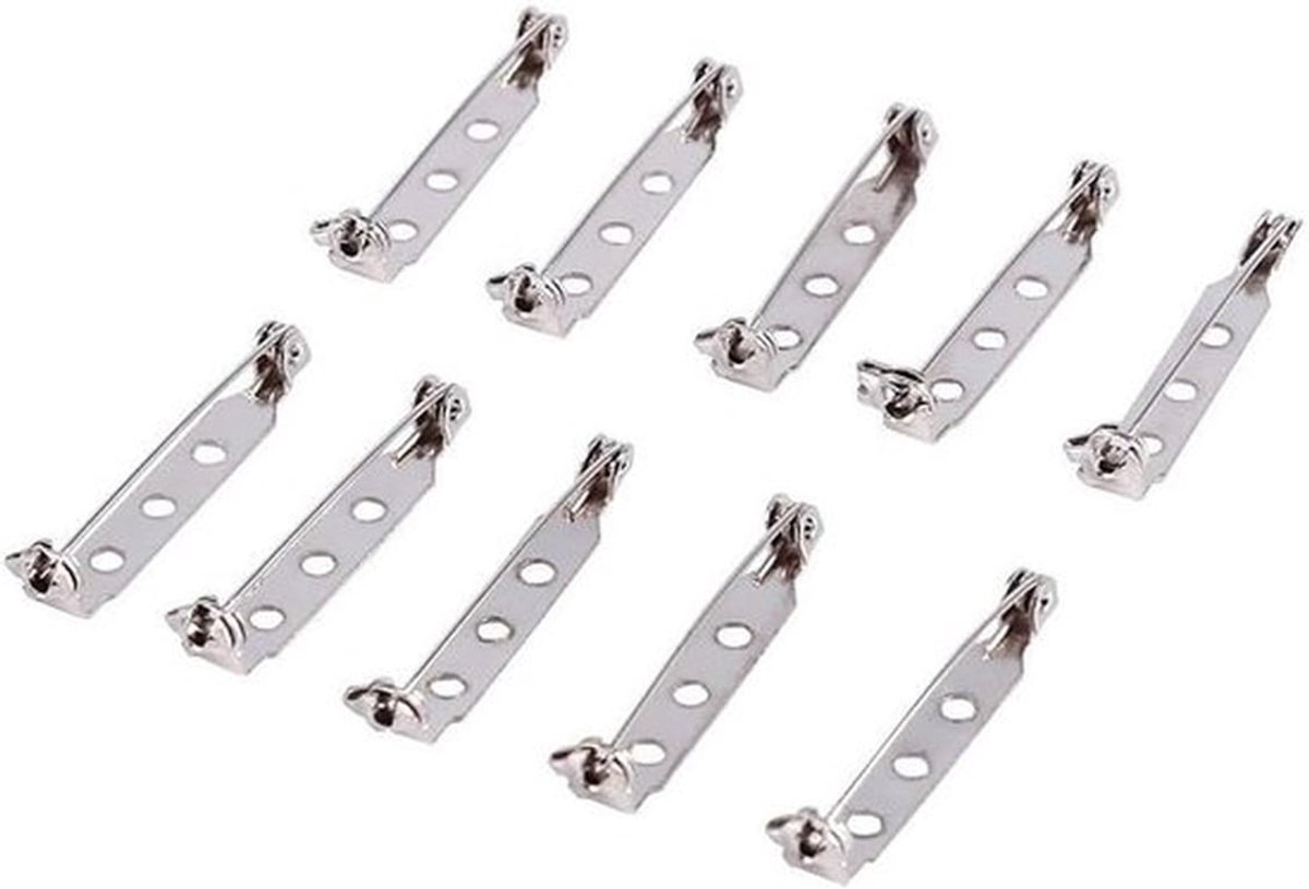 Veiligheidsnaalden voor Handwerk - 50 Stuks Lock Back Pins in Diverse Maten voor Creatieve Projecten en Naaien