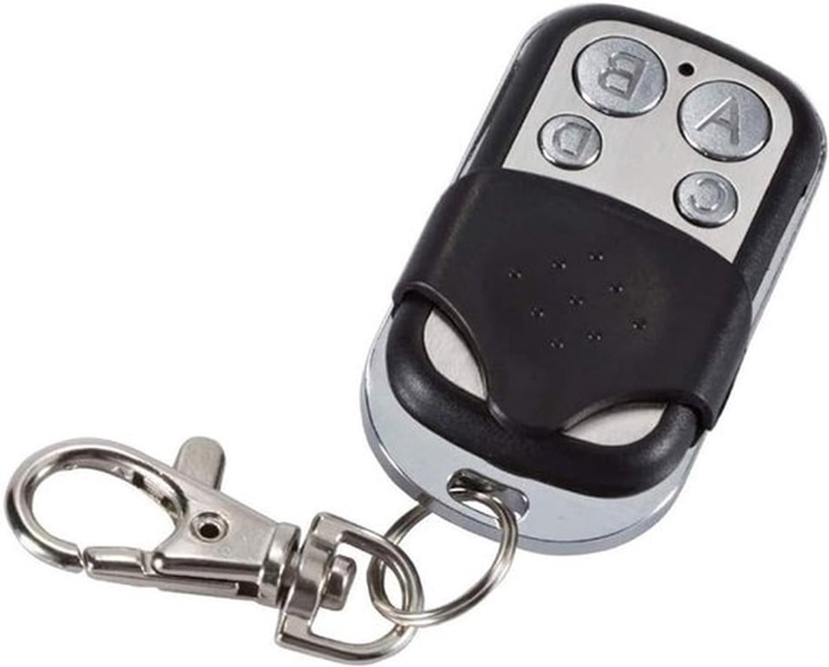 Universele afstandsbediening voor garagedeur, 433.92MHz, automatische poortopener, compatibel met diverse merken, eenvoudig in gebruik (1 stuk)
