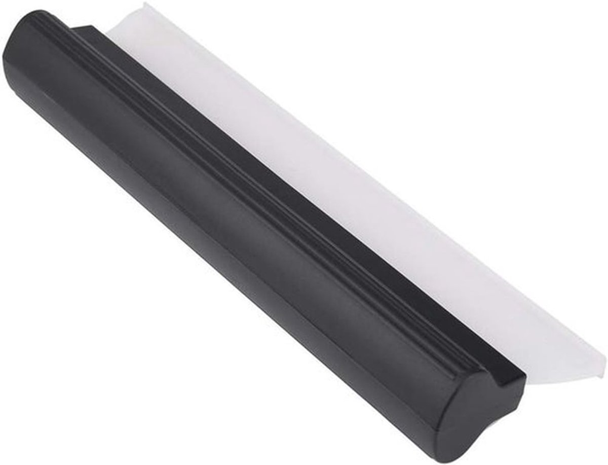 Zwarte Siliconen T-Bar Ruitenwisser voor Auto, Effectieve Waterblade Raamreiniger en Squeegee voor Schone Ruiten