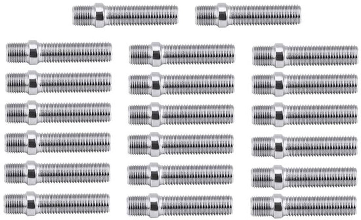 Stud Conversie 12x1.5 naar 12x1.5 Schroefadapter voor E21 E30 E36 E46 E92 en Audi A4 A6 A8 S4 - 20 Stuks 57mm, Verhoogde Wielstabiliteit en Veiligheid