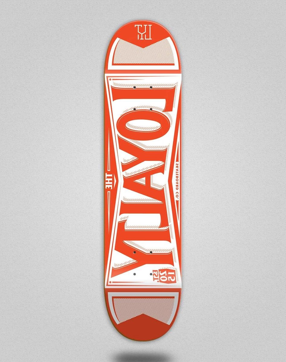 Skateboard Deck Deck Skateboard Skateboarden Loyalty Label 8.0 inch