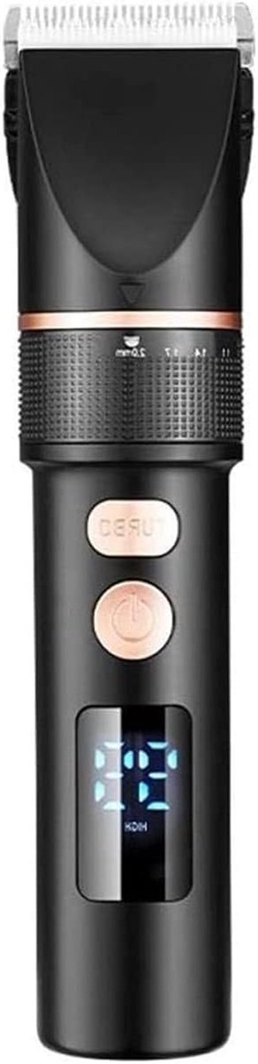 Haarsnijder Set - Trimmer Kit - Thuis Kapper - LCD Display - 150 Min Gebruikstijd - Zwart