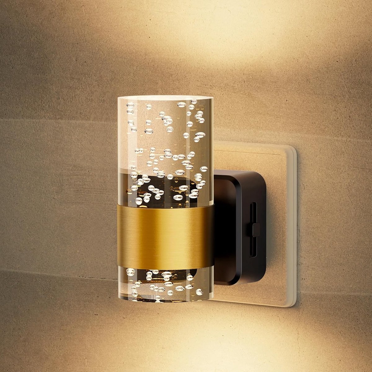 Dimbare Nachtlamp met Dusk Sensor: 3000K Warm Wit Licht voor Gang, Trap en Slaapkamer, Energiezuinig en Veilig
