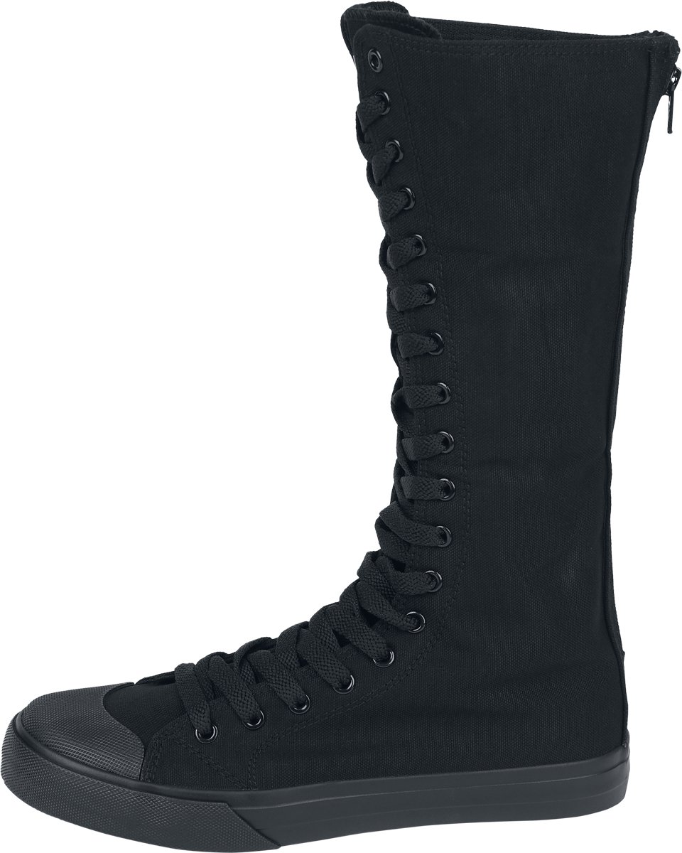 R.E.D. Rock-Engineered Design Zwarte sneakers hoog - Dames - EU37