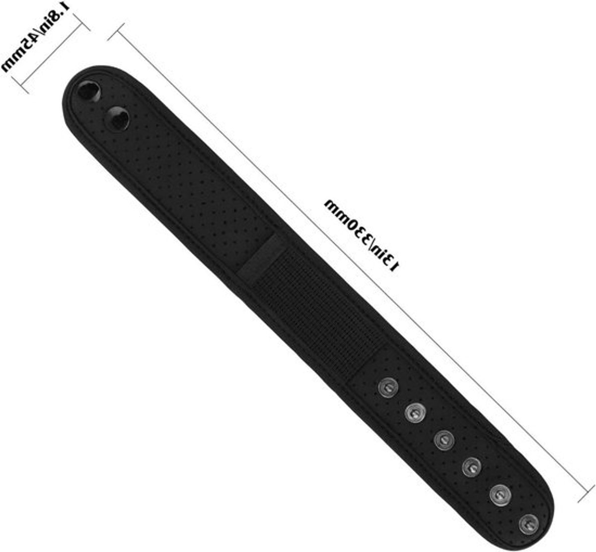 Zweetbestendige Enkelband voor Fitbit Inspire, Charge en Vivosmart - 2-Pack Verstelbare Fitness Tracker Band met Mesh Pouch - Zwart thumbnail 6