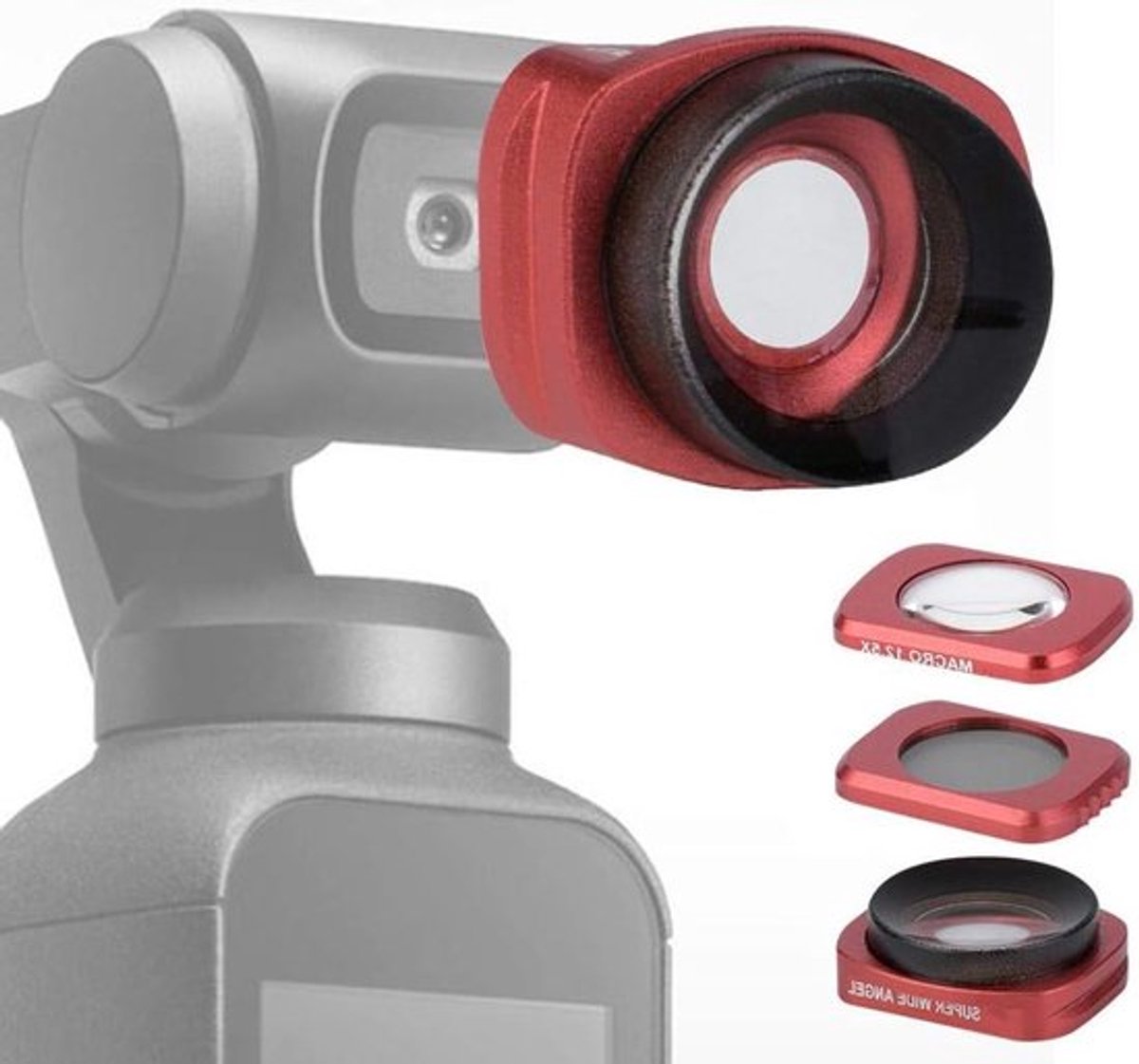 Cameralens-filterset voor Macro- en CPL-Fotografie - 12,5x, 3 Stuks voor Duidelijke Beelden