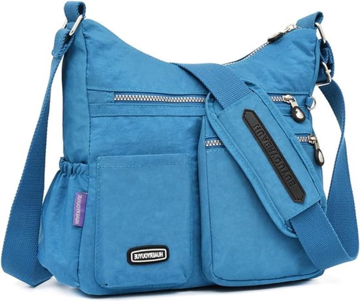 Waterdichte Crossbody Tas voor Vrouwen met Meerdere Vakken - Lichtgewicht Schoudertas en Handtas voor Dagelijks Gebruik en Reizen